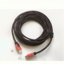 Câble HDMI 5 Mètres - Noir