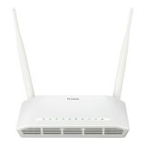 D-Link Modem Router Wireless N300 ADSL2 + 4-Port WIFI + Port USB Pour Adapter 3G (DSL-2750U) - Blanc