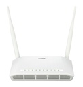 D-Link Modem Router Wireless N300 ADSL2 + 4-Port WIFI + Port USB Pour Adapter 3G (DSL-2750U) - Blanc