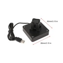 Mini Quad Vertical Charging Stand For Nintend Switch Joy-Con Controllers-black