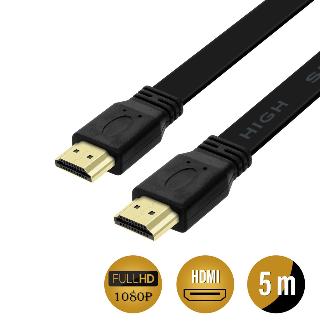Câble HDMI HDTV 1,5 Mètre - Noir