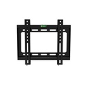 Support Mural Fixe - Compatible - TV - 14 à 42 Pouces + Support Mural DVD/Décodeur - Noir