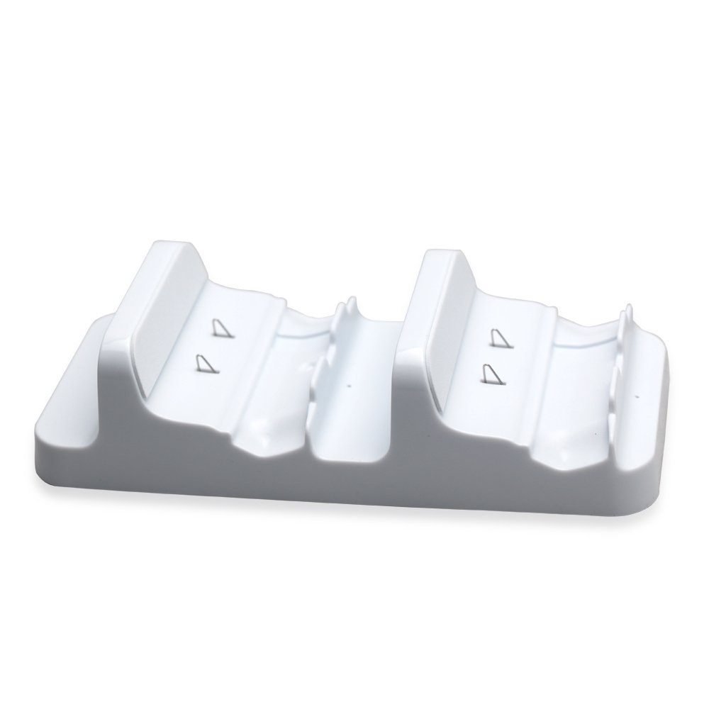 DOBE TYX-532S For XboxONE S  Gamepad White Two-seater Rechargeable Battery Charger Set