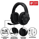Logitech G433 Casque Gamer Filaire, Son 7.1 USB/Audio PC/Mac/Nintendo Switch/PS4/Xbox One