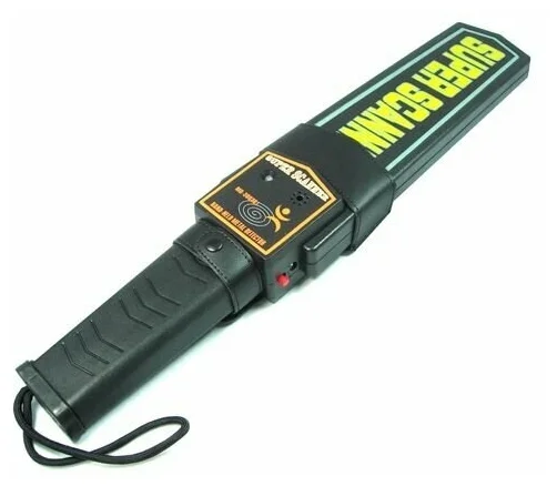 Super Scanner Détecteur De Métaux A Main - Noir