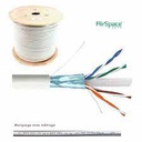 Câble Réseau FTP CAT6 Blindé-Rouleau 305m - Blanc