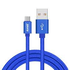 Câble USB - Type C - 2m - Bleu