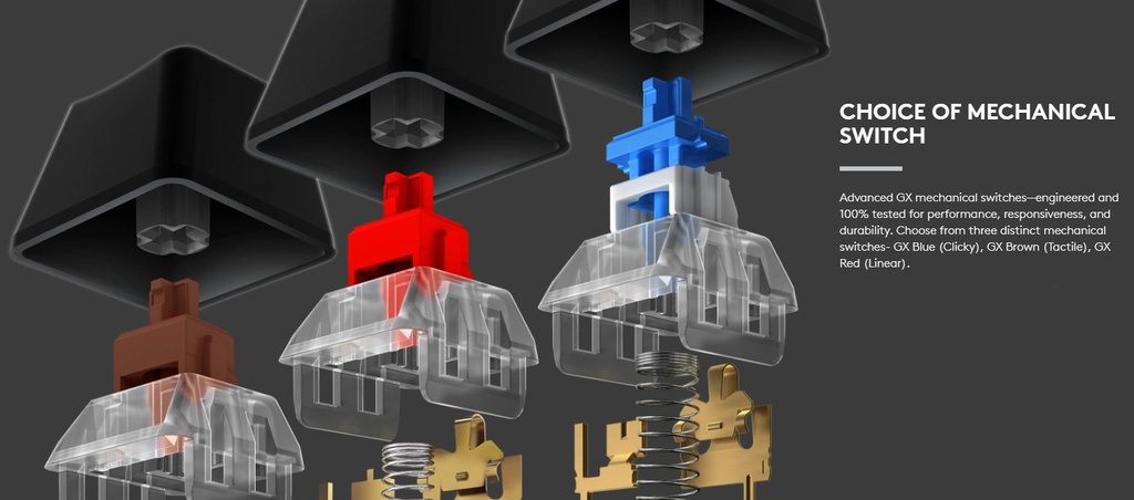 Logitech G512 Clavier Gaming Mécanique, Eclairage RVB LIGHTSYNC, Tactile Switchs GX Brown Français AZERTY