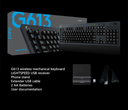 Logitech G613 Lightspeed Clavier Gaming Mécanique Sans Fil, Switchs Romer-G Tactiles