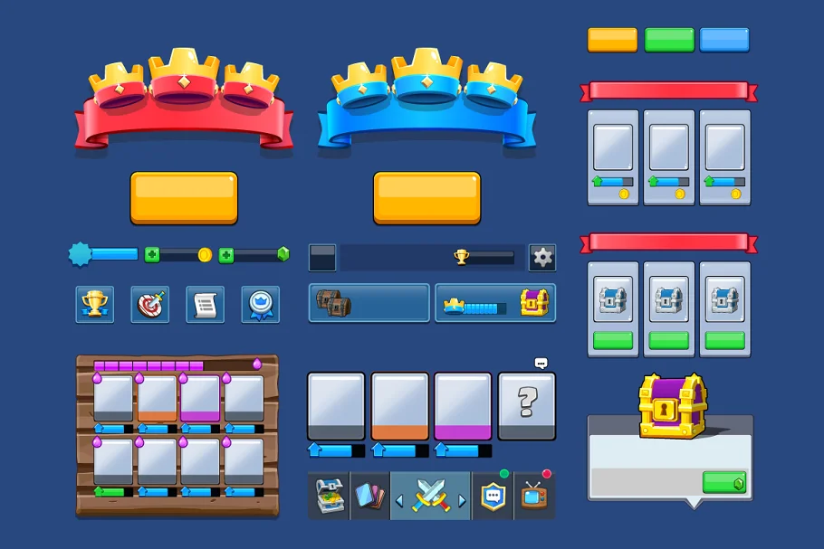 Clash royal template 2.0