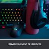 Logitech G703 HERO LIGHTSPEED Souris Gamer Sans Fil, 25 600 PPP, 6 Boutons Programmables - Noir