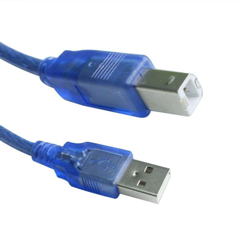 Câble USB Pour Imprimante 10m - Bleu