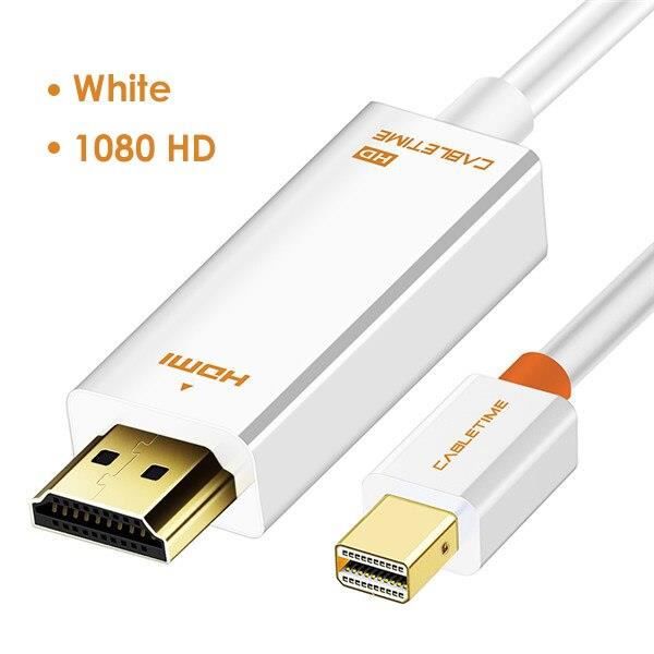 Câble USB-C/HDMI 1,8M - Blanc - 4K