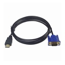 Câble VGA - 1.5 M + Adaptateur HDMI To VGA