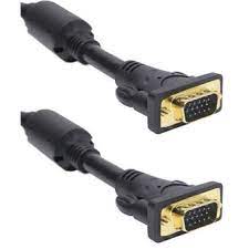 Câble VGA HD - Mâle/Mâle - 1,5 M - Noir