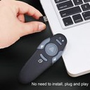 Logitech Pointeur Laser Sans Fil Logitech R400 - Télécommande De Présentation - Noir