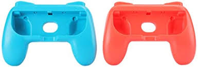 Grips For Nintendo Switch Joy-Con Hand Grips Controllers Portable Colorful For Nintendo Switch Joy Con-Red + Blue