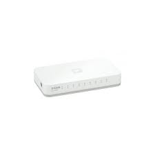 D-Link 8-Port 10/100  Bureau  Switch - Blanc