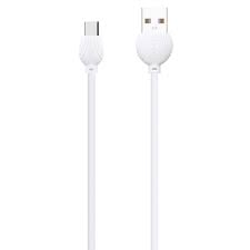 Gros Câble Auxiliaire Audio MP3 - 1,5 Mètre En Lacet- Blanc/Noir