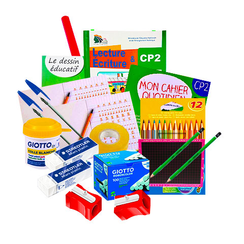Kit Scolaire - CP2 + Ensemble Géométrique Offert -FGH200 Multicolore