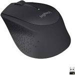 Logitech Souris Sans Fil - M330 - Gris/Noir/Bleu/Blanc