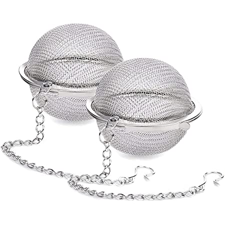 Tea Infuser Stainless Steel Sphere Mesh Tea Strainer Spice Filter Diffuser