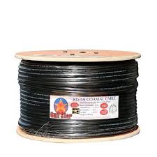 Gulf Star CABLE COAXIAL RG6 - Noir