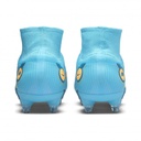 NIKE MERCURIAL SUPERFLY 8 ELITE SG-PRO BLEU JAUNE
