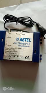 Gulf Star Modulateur Amplifié TV - Entrée AV / Sortie RF - 501 - Bleu