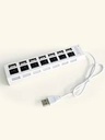 Gvado USB 2.0 Hub 4 Port With On/Off Switch Support External 500GB Hdd