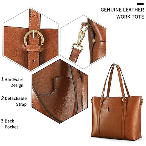 Sac à Main Femme Imperméable-Marron