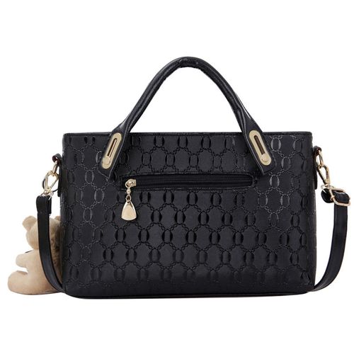 Sacs - 4 Pièces - Pour Femme - Sac Bandoulière +Sac De Messager +Sac A Main +Porte-cartes - Noir