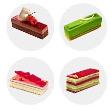 Gâteaux verdade accompagner d'une touche de framboise