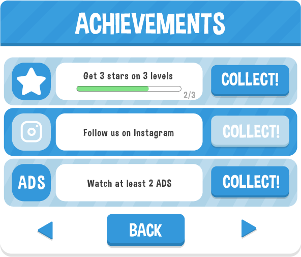 Casual GUI Pack Blue