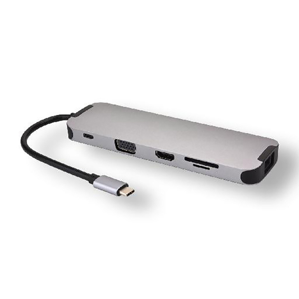 Informatic Station D'accueil Baseus USB Type C 10 En 1 - Aluminium