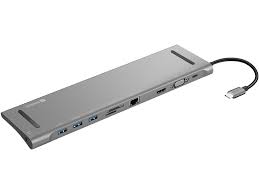 Informatic Station D'accueil Baseus USB Type C 10 En 1 - Aluminium