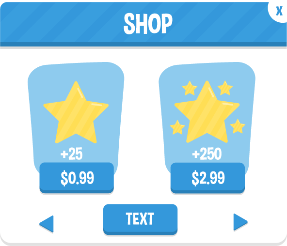 Casual GUI Pack Blue