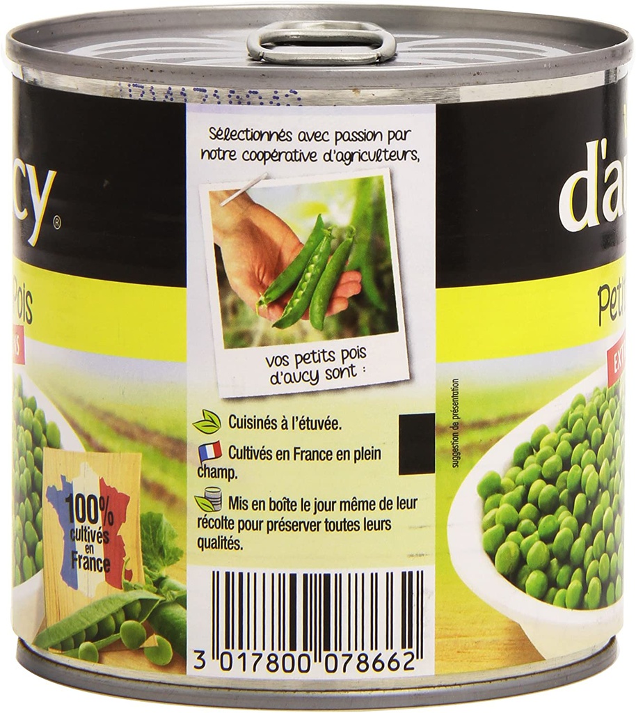 Daucy PETITS POIS EXTRA F 4/4