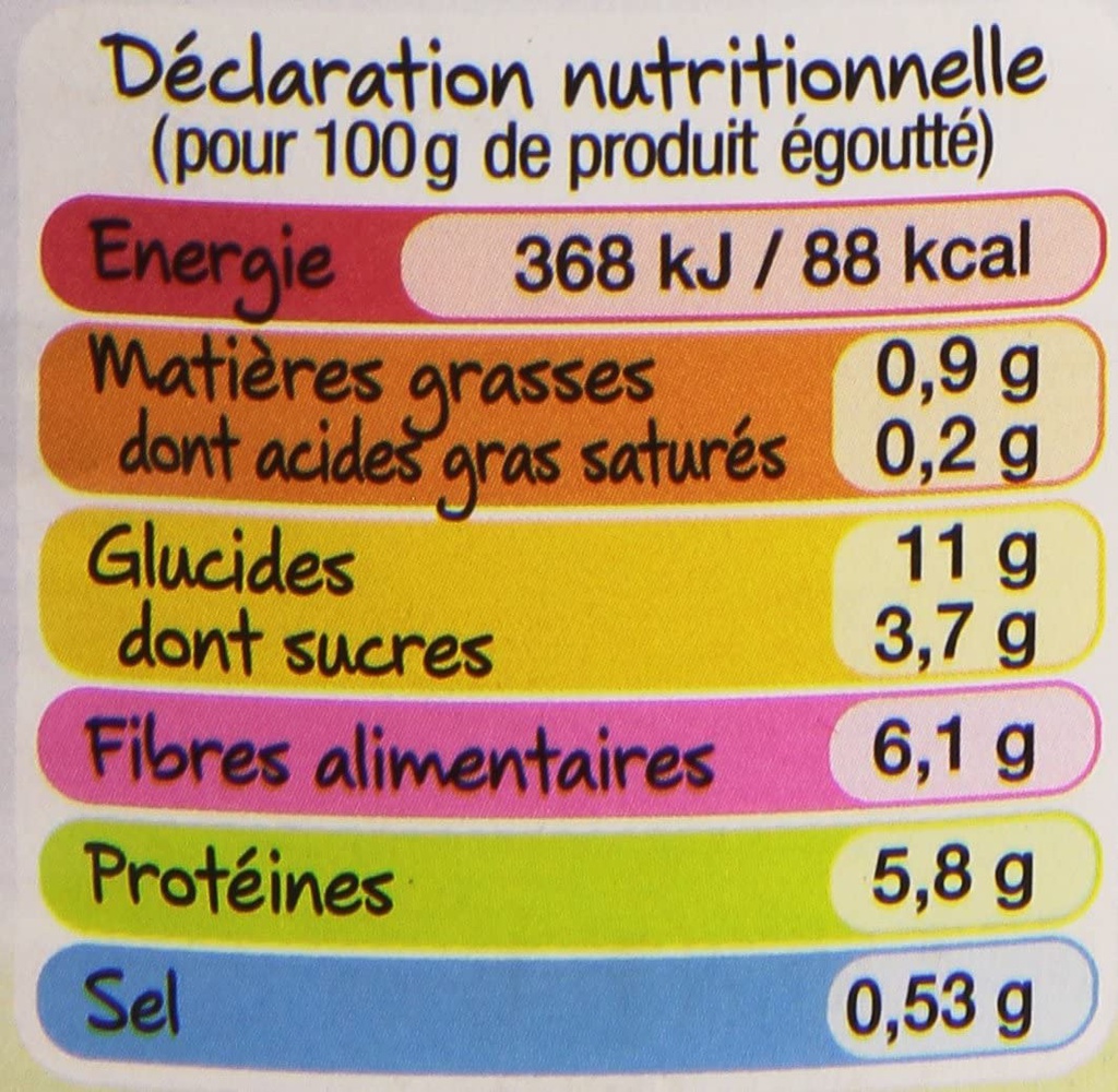 Daucy PETITS POIS EXTRA F 4/4