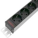 Injelec Pack De 4 Multiprises Parafoudre 4 Prises - Protection Contre LeS Surchages - Cordon 1,5m