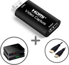 HDMI VIDÉO CAPTURE USB - Noir
