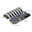 Delock Carte USB 3.0 PCI Express Avec 4 X Femelles Externes Type-A