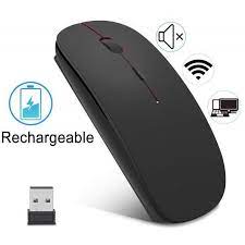 Inphic Souris Sans Fil Rechargeable 500 Mah - Gris