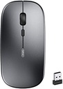 Inphic Souris Sans Fil Rechargeable 500 Mah - Gris