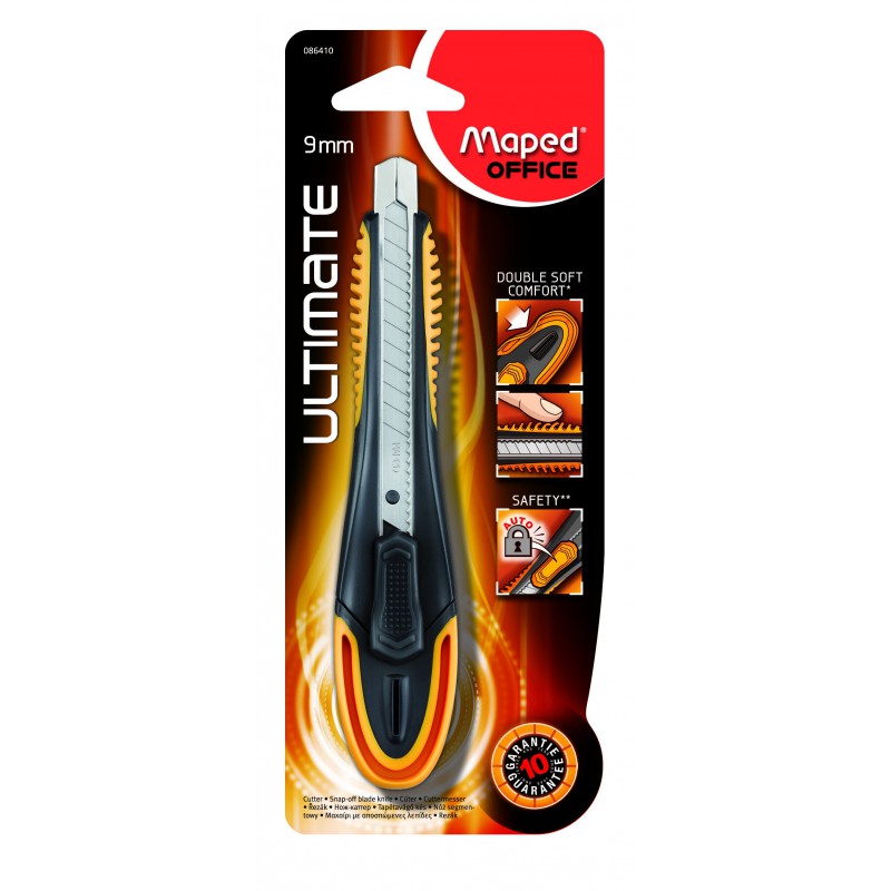 Maped Cutter Maped Ultimate Double Soft Lame De 9 Mm Réf.086410