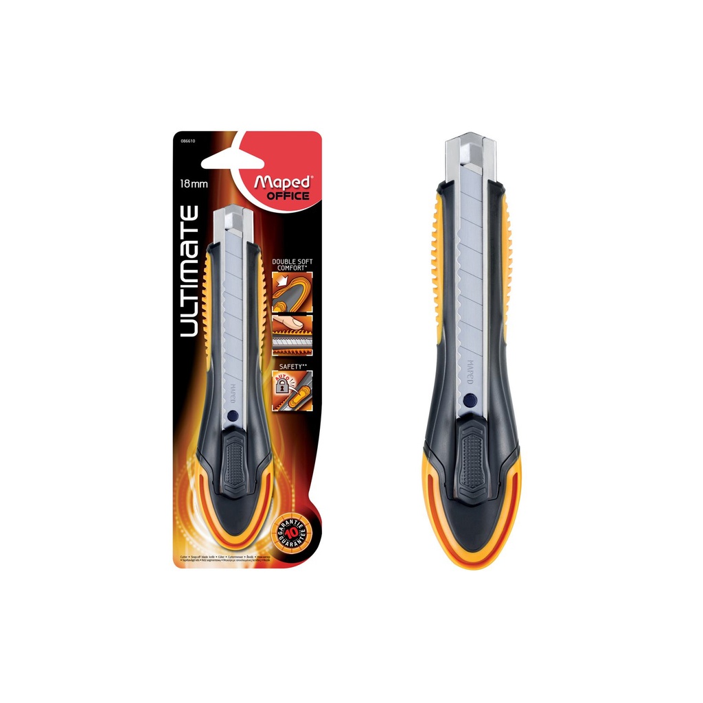 Maped Cutter Maped Ultimate Double Soft Lame De 9 Mm Réf.086410