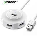 HUB - USB 2.0 - 4 Ports - Blanc