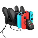 Ipega PG-9187 For Switch Pro / Joy-Con Gaming Controller Grip Gamepad Charger(Black)