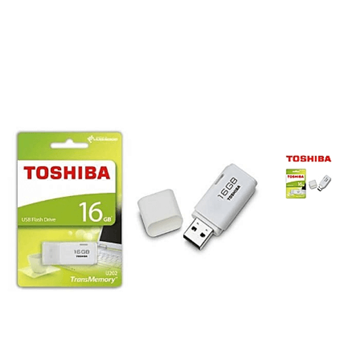 Toshiba 3 Clés USB Compatible - 16 Go - Blanc