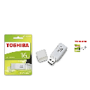 Toshiba 3 Clés USB Compatible - 16 Go - Blanc